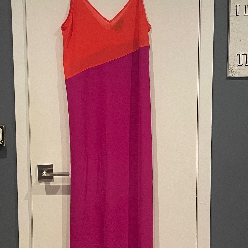 Lulus orange and pink coverup